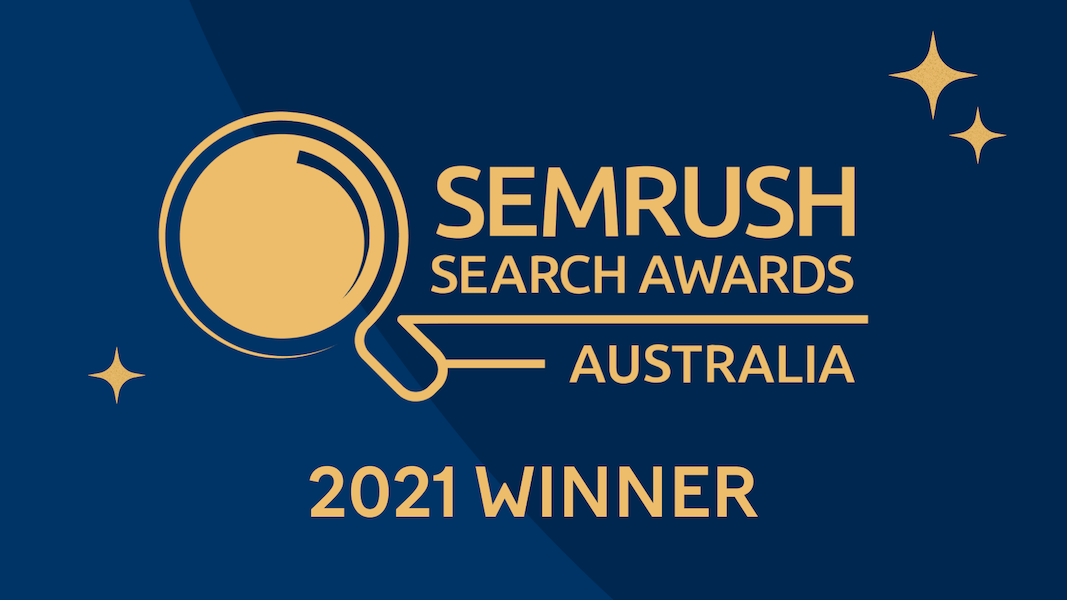 SEMRush Search Awards Australia 2021